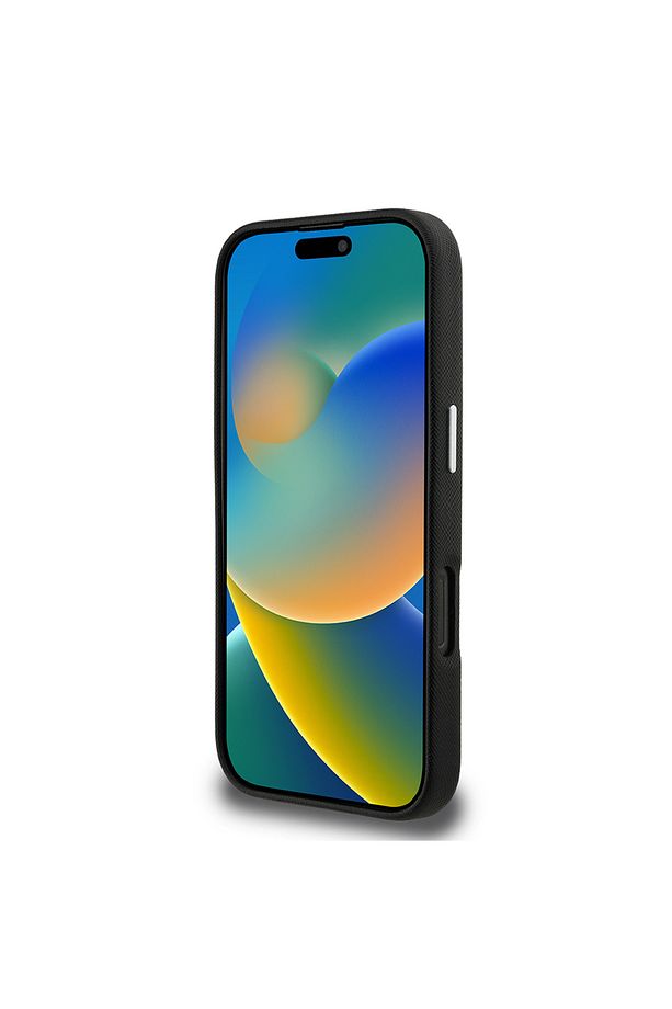 iPhone 16 Pro Max Uyumlu Kılıf Karl Lagerfeld Lisanslı K&C Heads Pin Kapak Siyah - 5