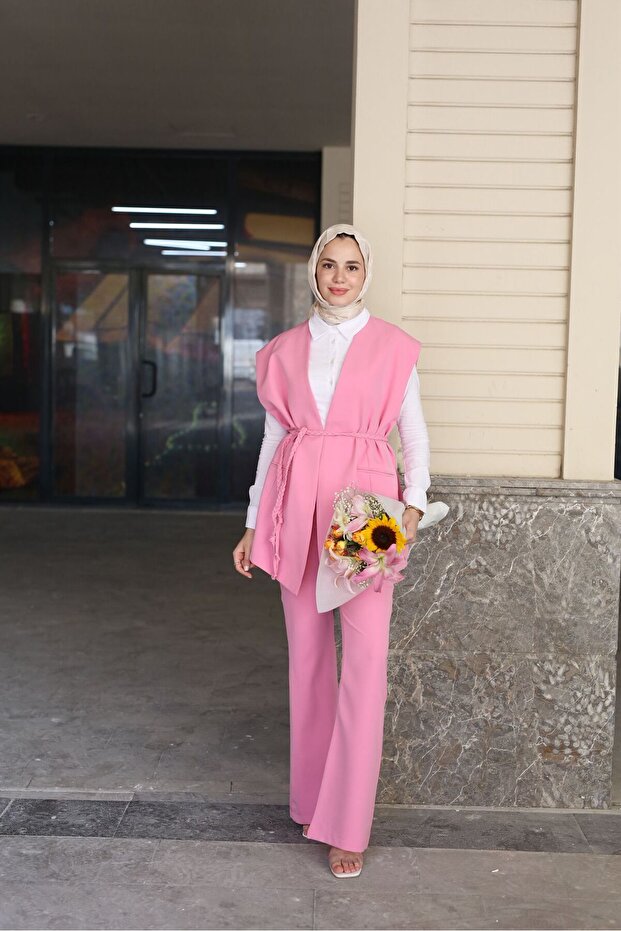 PANTOLON BLUZ TAKIM - 2