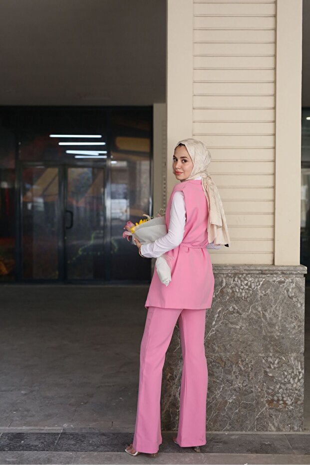 PANTOLON BLUZ TAKIM - 5