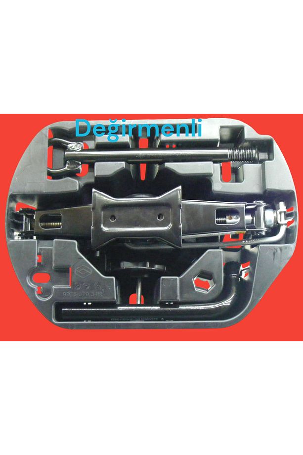 Kriko Seti (Stepne Avadanlık Takımı) Renault Megane 4 Uyumlu - 997507934R Orjinal - 1