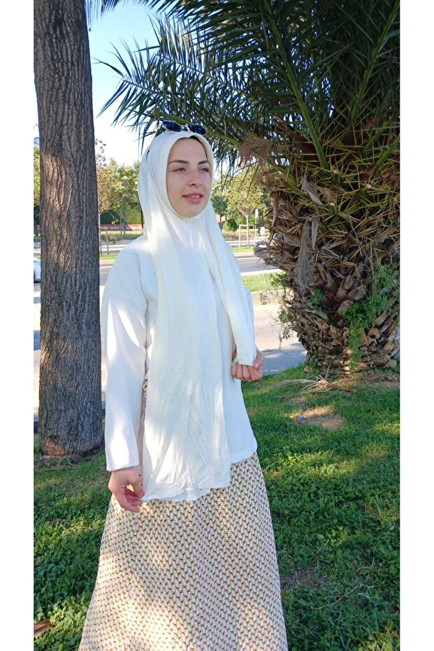 وشاح شال عملي من القطن الممشط - 6