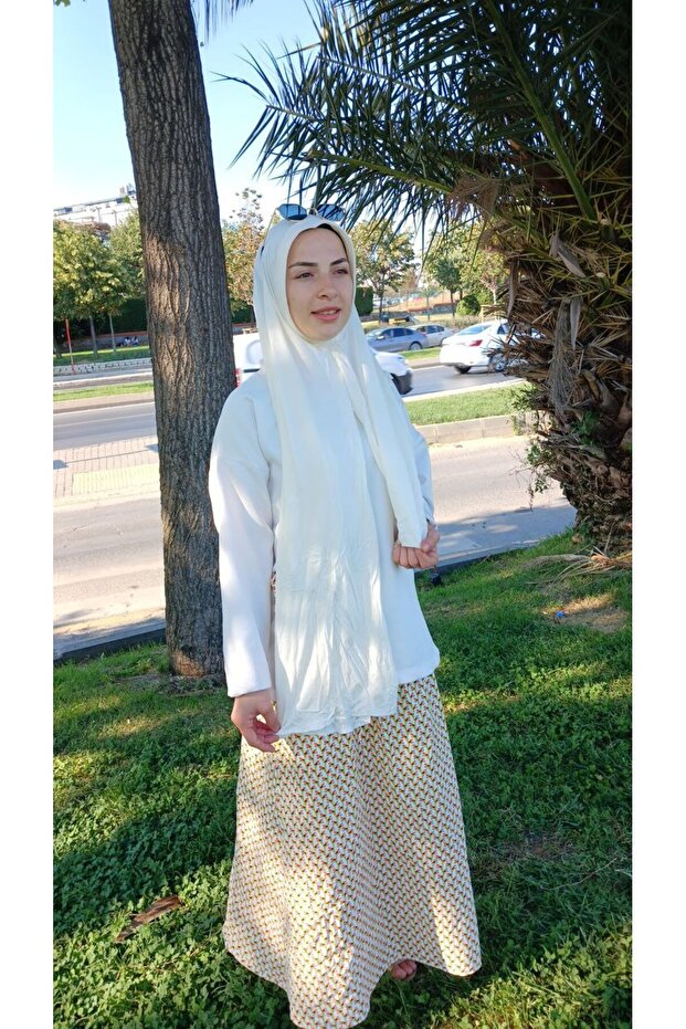 وشاح شال عملي من القطن الممشط - 7