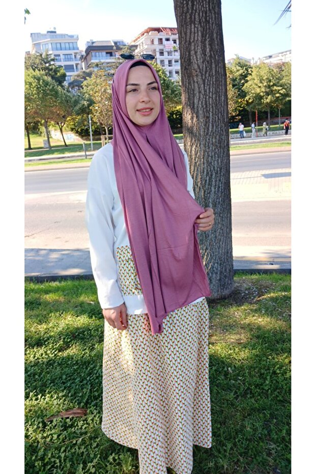 وشاح شال عملي من القطن الممشط - 6