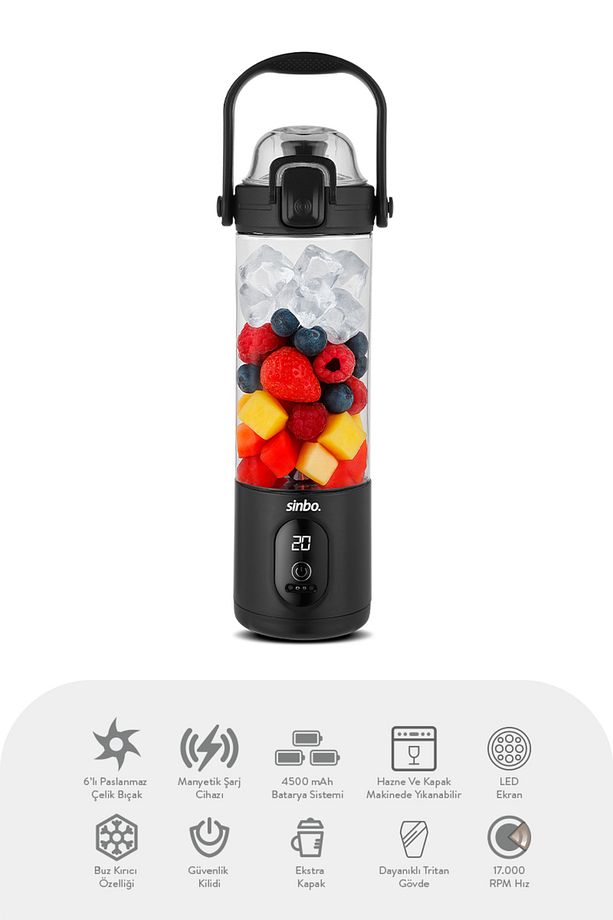 SHB-7504 Portatif Taşınabilir Blender - 1