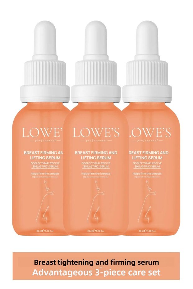 Breast Care Kit 3 Pack, Enriched with Chest Supporting Vitamin C 30 ml
