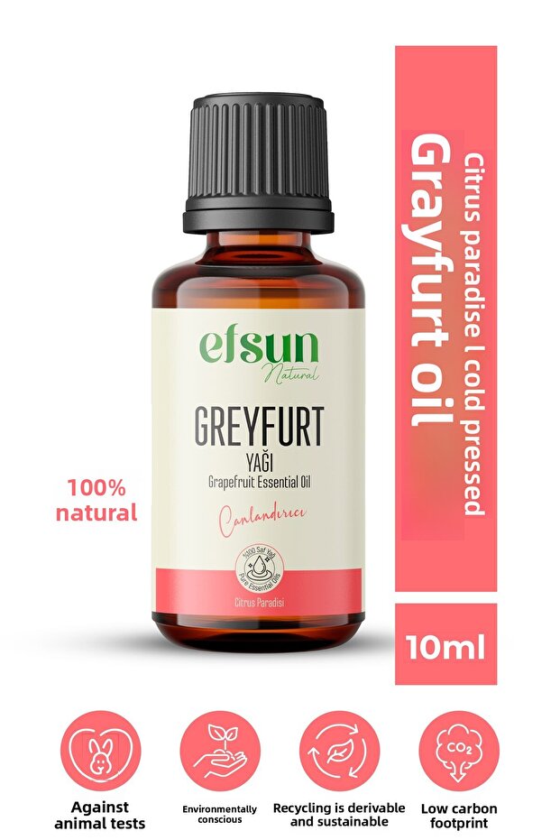 زيت الجريب فروت العطري 100% طبيعي نقي 10 مل