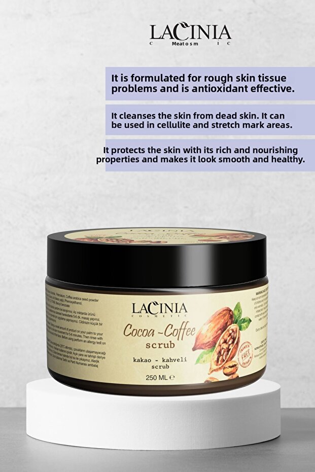 مقشر بتأثير الكاكاو والقهوة 250 مل - 2