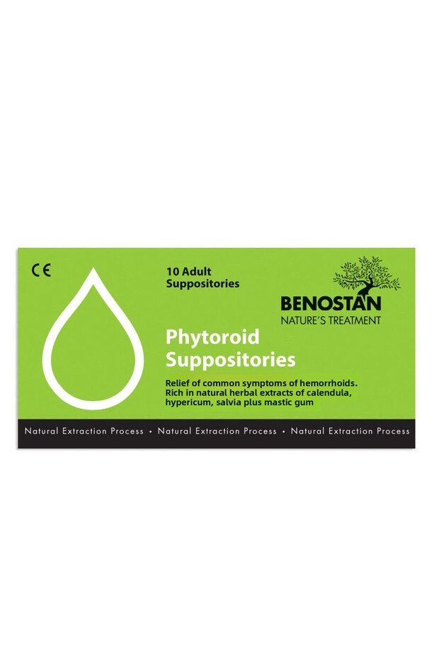 PHYTOROID SUPPOSIORIES ADULT 10S