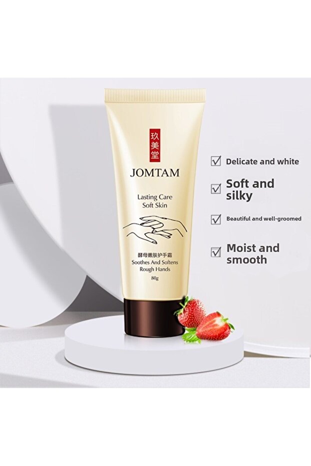 Yeast Extract - 80 gr Softing Moisturizing Hand Cream with Protein - 3