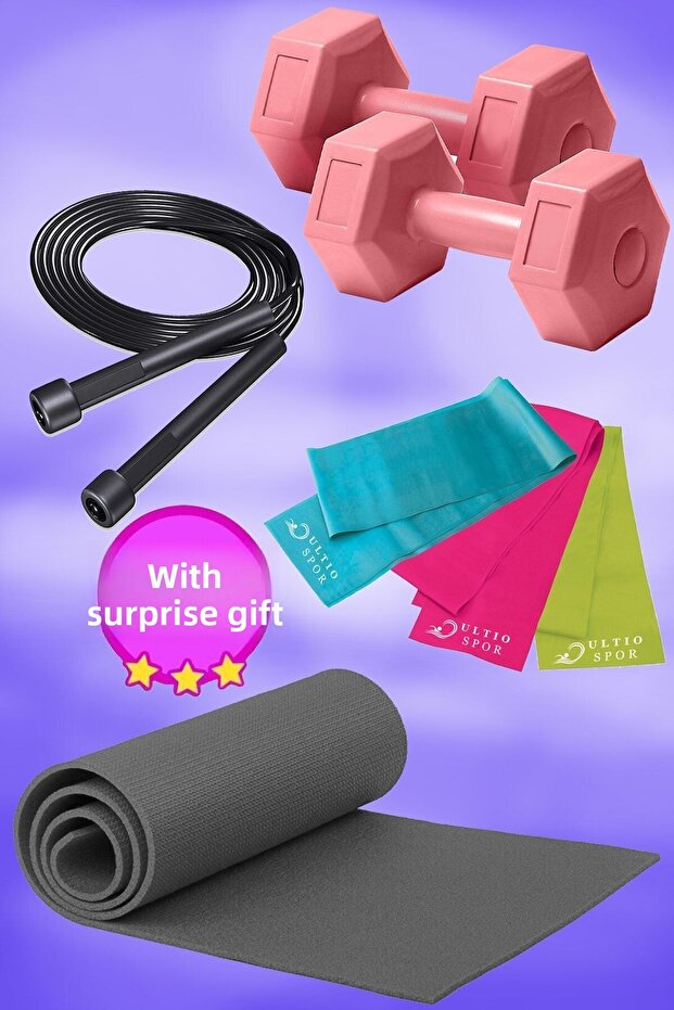 Pilates Set Yoga Set with Surprise Gift Quality Materials