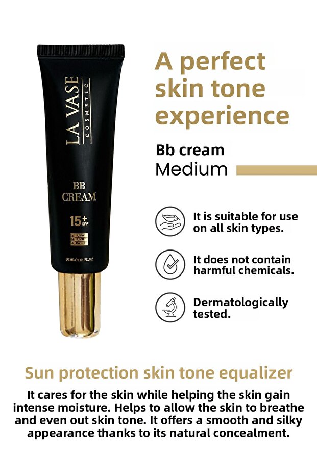 كريم BB - حماية متوسطة الحجم بعامل حماية من الشمس SPF 15 - 2