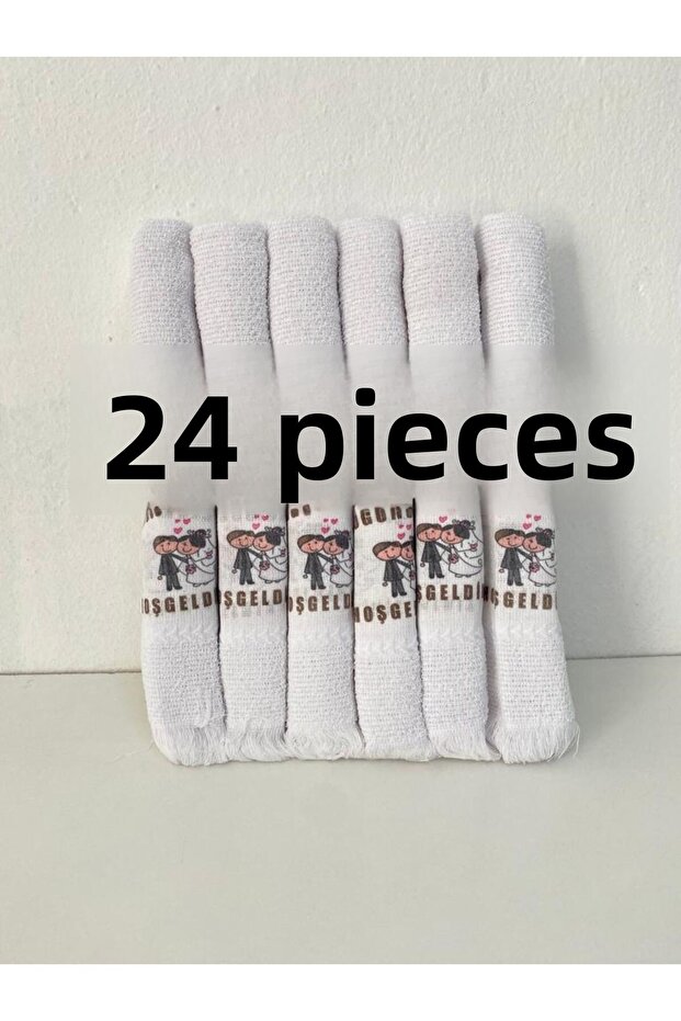 24 Pieces School Wedding Car Towels 40*70 Cm Towels