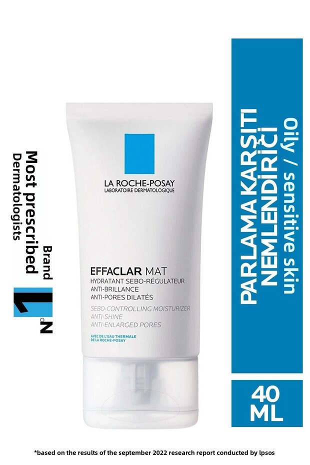 Effaclar Matte Anti-Shine Care Cream - 40 Ml, Face Cream pour peau grasse
