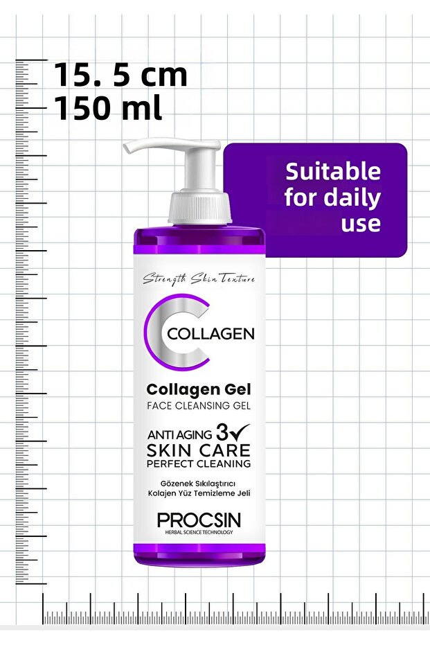 Pore Firming Collagen Facial Cleansing Gel 150 ML - 3