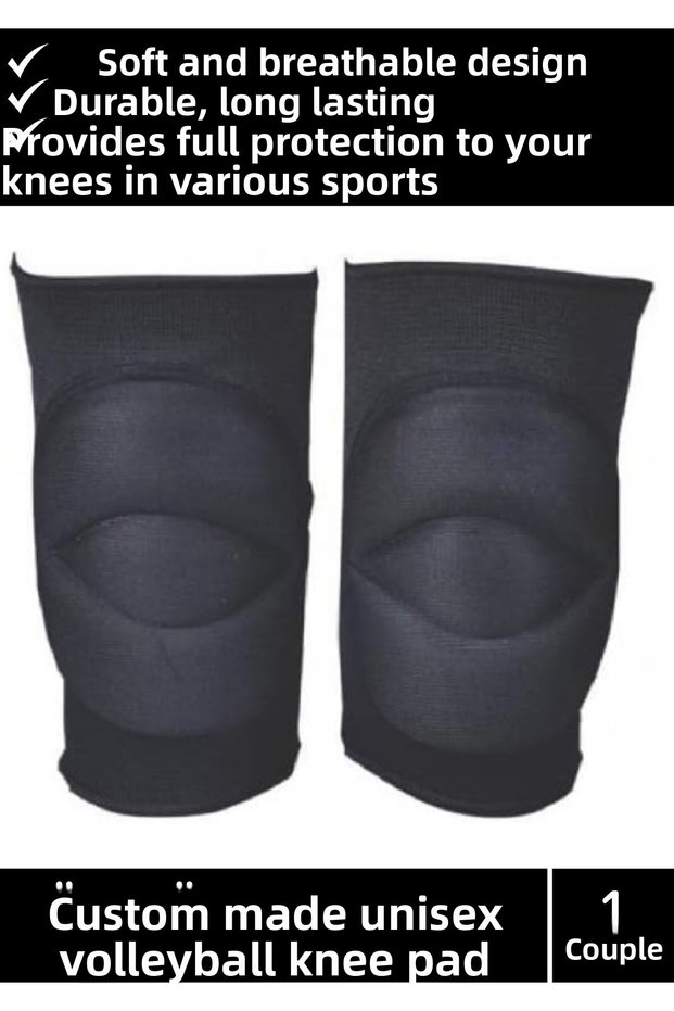 Luxery Custom Production Flexible Soft Protective Unisex Volleyball Football Knee Pad