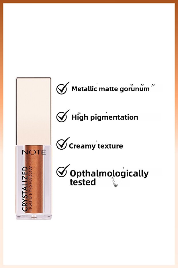 Metallic Eyeshadow: Crystalized Liquid Eyeshadow - 03 Eclipse - 2