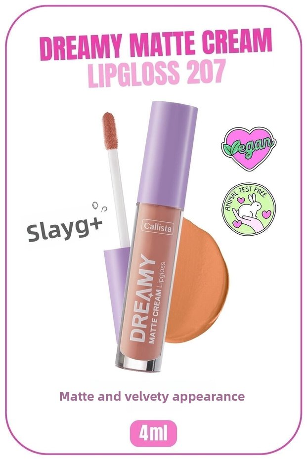 207 Angelic - Nude Dreamy Matte Cream Lip Gloss