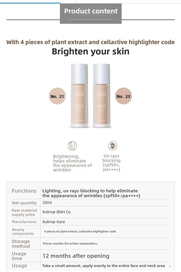 Absolute Bb No.23 Spf50 - 3