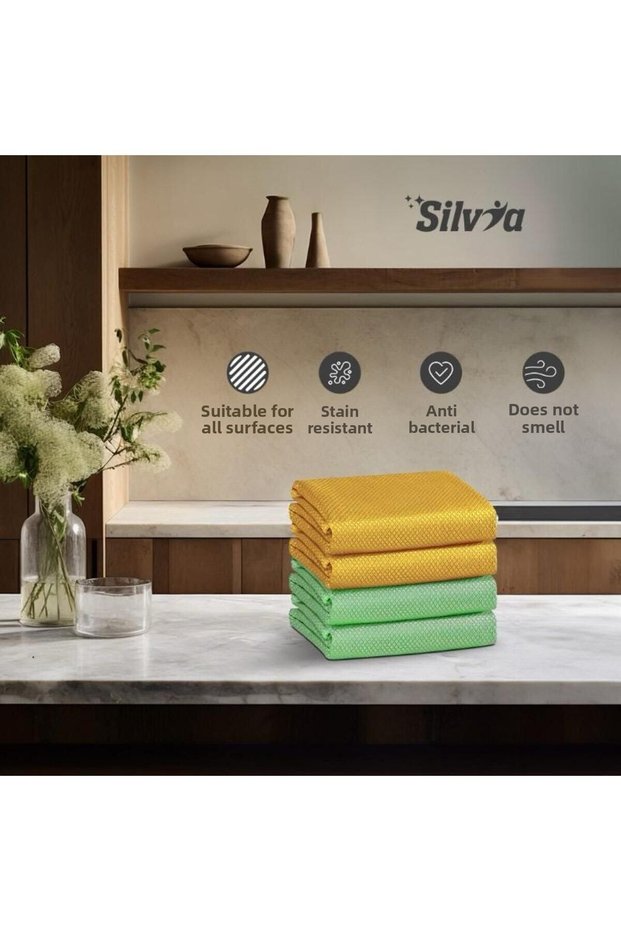 Glass Cloth Cleaning Cloth Baklava Slice