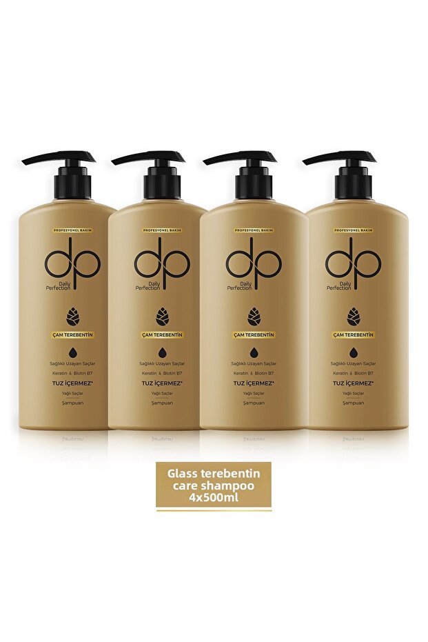 Daily Perfection Salt Free Shampoo Pine Turpentine 4 X 500 ml