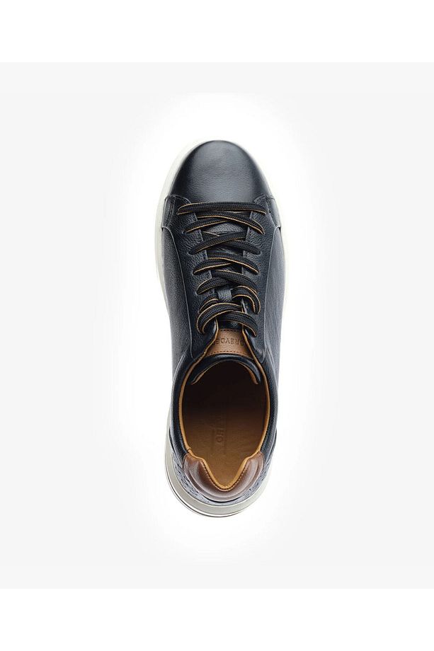 Erkek Siyah Hakiki Deri Sneaker Ayakkabı 5y1sa14811 - 4