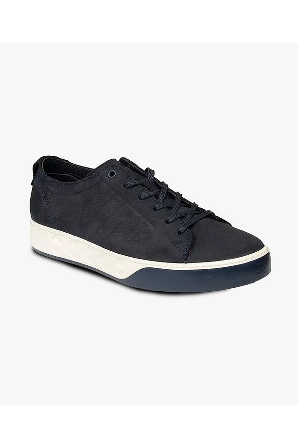 Erkek Lacivert Hakiki Deri Memory Foam Taban Sneaker Ayakkabı 5y1sa13292 - 2
