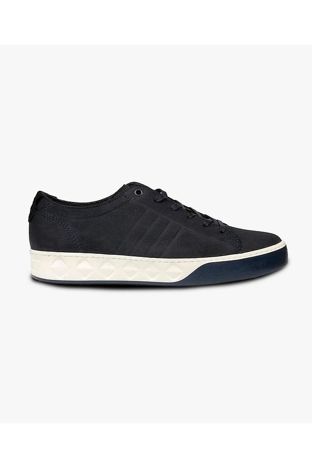 Erkek Lacivert Hakiki Deri Memory Foam Taban Sneaker Ayakkabı 5y1sa13292 - 1