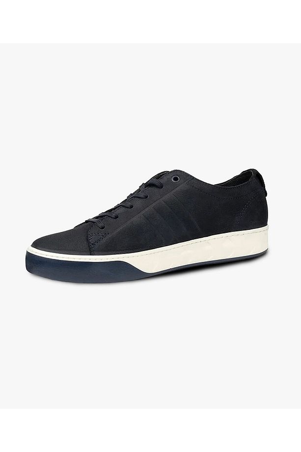 Erkek Lacivert Hakiki Deri Memory Foam Taban Sneaker Ayakkabı 5y1sa13292 - 3