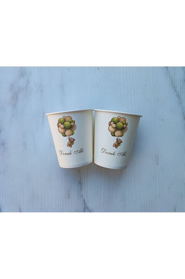 Baskılı 7 Oz(200 ML) Karton Bardak 50 Adet - 3