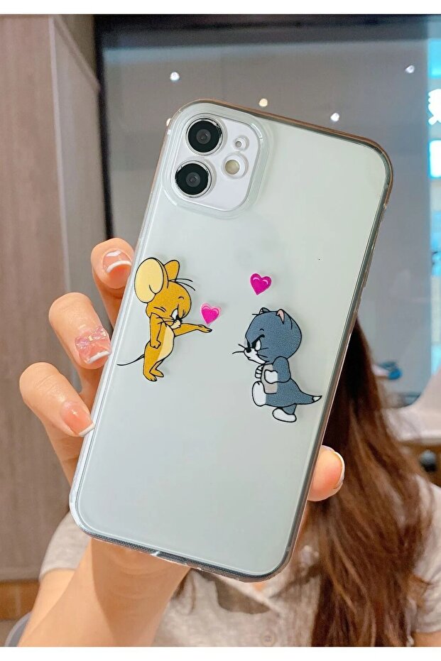 جراب سيليكون شفاف من السيليكون الشفاف متوافق مع هاتف Iphone 11 - 3