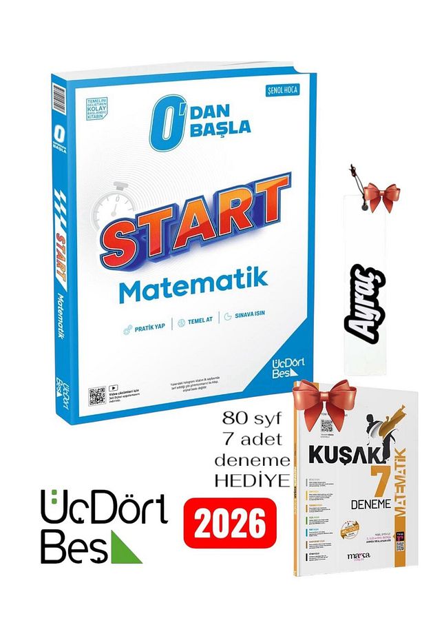 345-tyt-ayt-kpss Tüm Adaylara Start Matematik Ve Kuşak 7 Adet Matematik Deneme Hediye!!! - 1