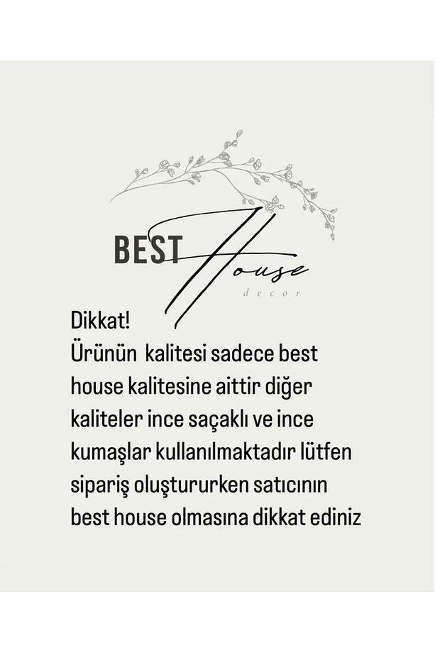 İskandinav bej tek kişilik yatak örtüsü - 3