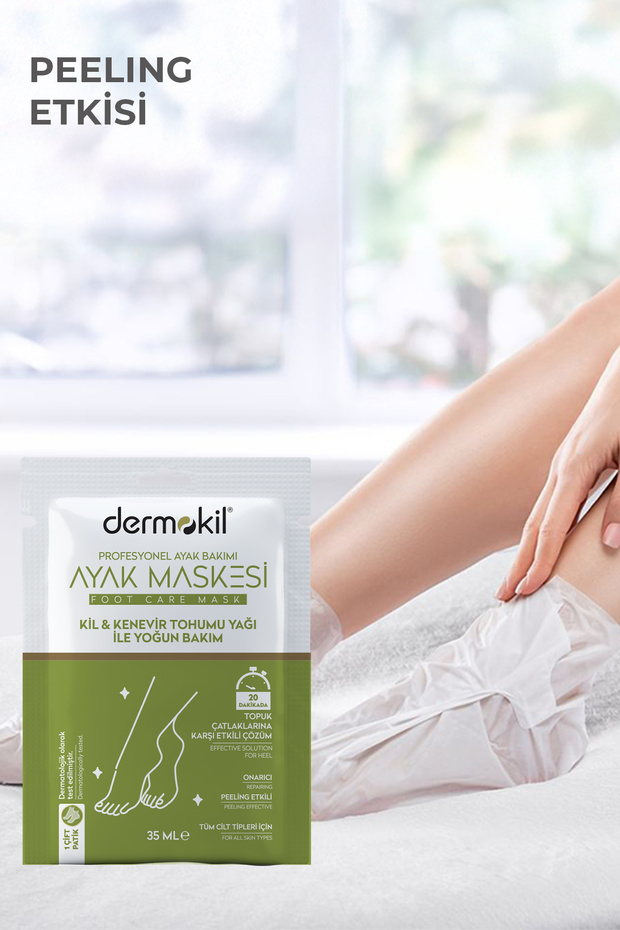 Peeling Etkili Ayak Maskesi 35 ml 2'li Set - 2
