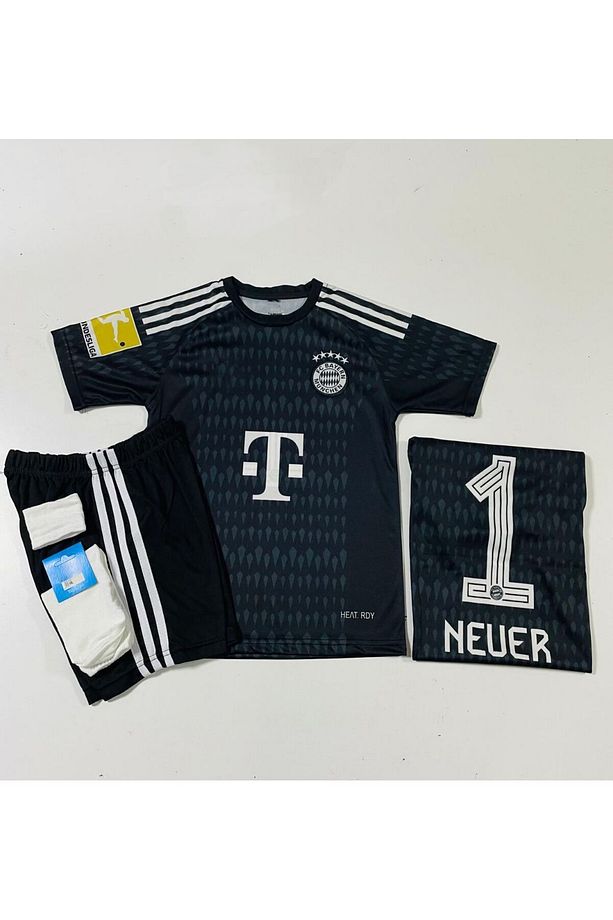 B.a.y.e.r.n/m.ü.n.i.h 2023/24 Sezon Manuel Neuer Kaleci Çocuk Forması 4'lü Set - 1