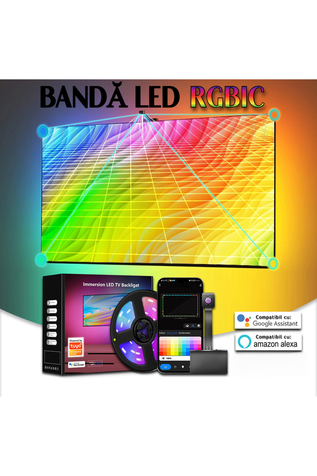 Smart LED Strip with Color Sensor