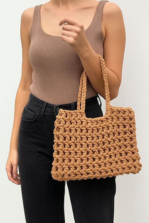 Veronika Örme Omuz Çanta - 1