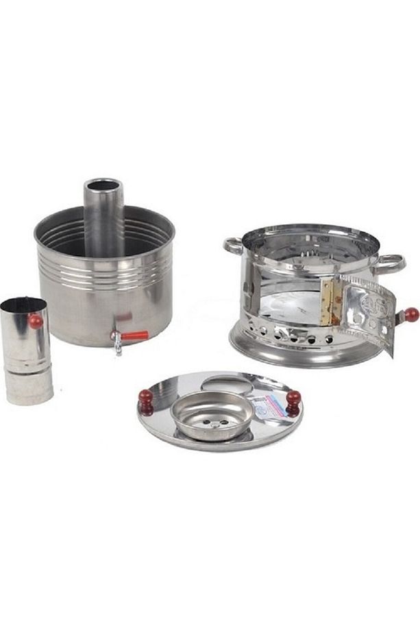 Zarif 3.5 Litre Tek Musluklu Piknik Semaver - 1