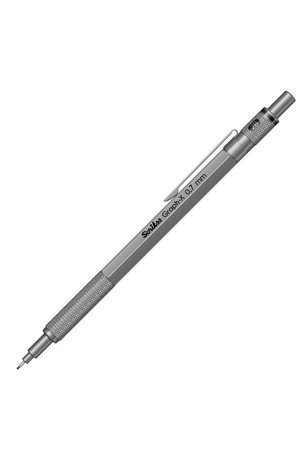 Graph-x Metal Color Versatil 0,7 Mm Kurşun Gri - 1