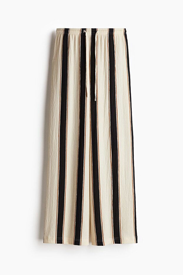 Geniş Pull-on Pantolon - 4