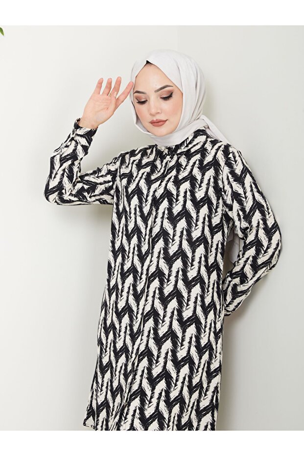 تونيك فيسكوز بنمط متعرج - 6