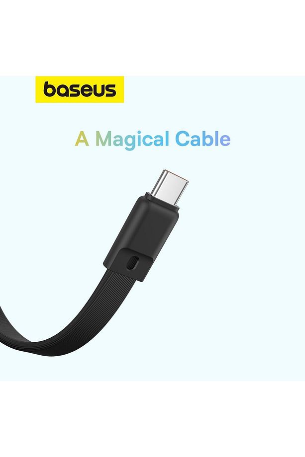Magsafe Mini Type-C Kablolu Wireless Powerbank 10.000 mAh 30W, Siyah - 3