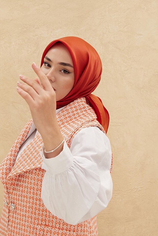 Eșarfă simplă SHiny 75006-35 - 6