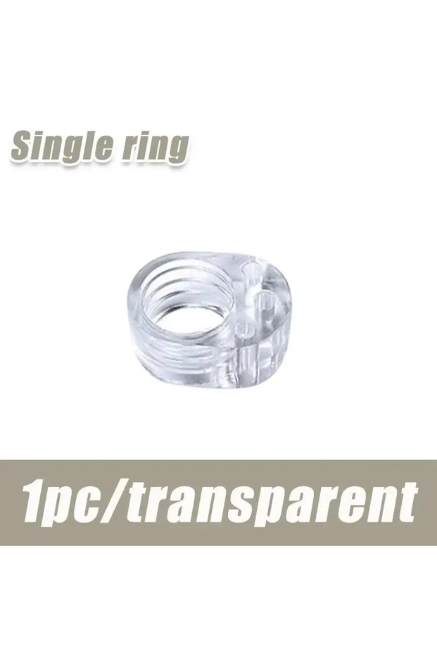 1pc-Single ring Door Stoppper Pad Floor Door Stop Impact Baby Handle Transparent Home Safety Buffer