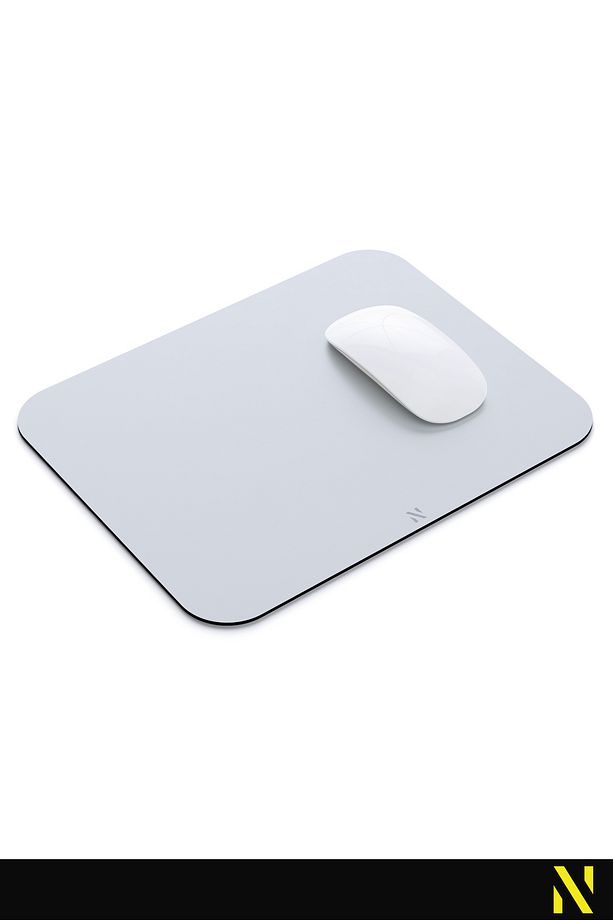 Gri Renkli Ergonomik Mouse Pad, Kaymaz Yüzey ile Ev ve Ofis Kullanımı için İdeal - 3
