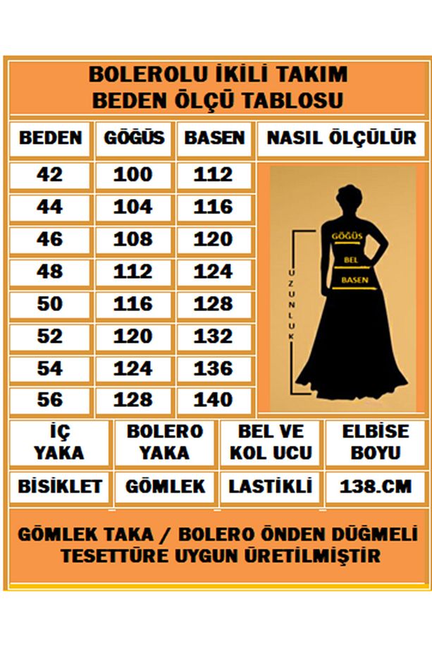 Kadın Siyah Çilek Kumaş Bolerolu Önü Düğmeli Yandan Bağlamalı Ikili Tesettür Elbise - 4