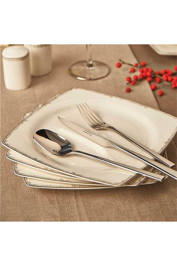Bone Selection 60 Parça Kare Yemek Takımı A8424 - 3