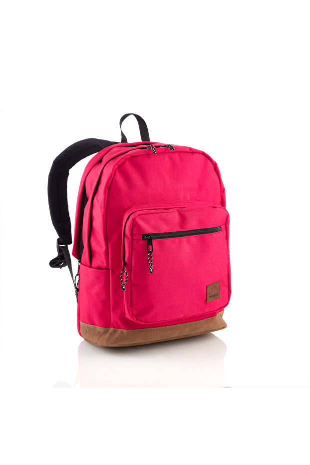 Hb3320-03 حقيبة ظهر بعينين - أحمر 8681506308139
