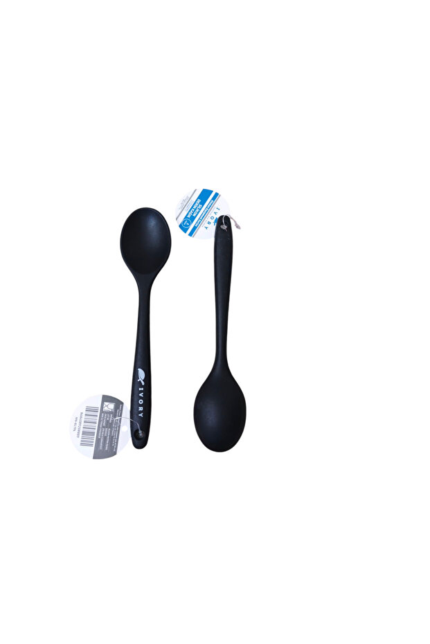 ملعقة سيليكون عميقة صغيرة 2 قطعة - 3