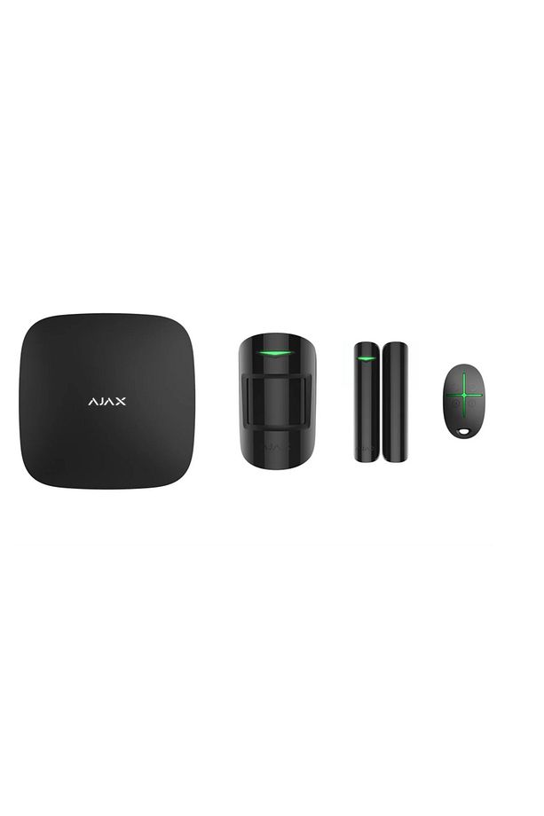 Starter Hub Kit Cam Kablosuz Alarm Seti Keypad Yok Siyah - 1