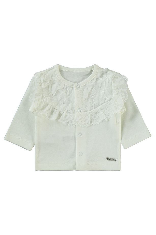 Kız Bebek Pijama Takımı Ekru - 3
